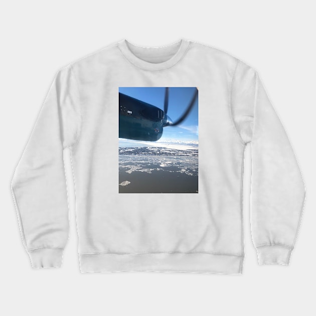 View from the sky Crewneck Sweatshirt by Kbpaintingprints